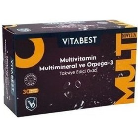 Resim Vitabest Multivitamin 30 Yumuşak Kapsül 