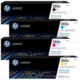 Resim Hp 203x Toner 4'lü Set Cf540x-cf541x-cf542x-cf543x M254dw 