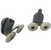 Resim Ennalbur Gri Duşakabin Teker Alt Üst Takım 