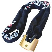 Resim 2 Metre Kesilmez Zincir 13 Mm + Yale70mm Kayar Milli Pirinç Kilit 