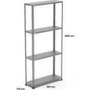 Resim Uzman Grup Raf Sistemleri Uzman Grup Raf Çelik Raf 4 Raflı 2metre 31 x 93 Çelik Raf Depo Rafı 