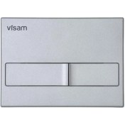 Resim Visam Karina Mat Krom Gömme Rezervuar Kumanda Paneli Basma Butonu 226.001 