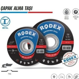 Resim Rodex Silici Taş 230 mm 230*6,0*22 (5/6,0/30) 