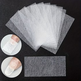 Resim 5/10/20/50 Paket Fiberglas Sarım, DIY Tırnak Sanatı, Ev veya Salon Kullanımı için Kokusuz Zırh Koruma ve Uzatma Etiketi ile Tırnak Tamiri için 