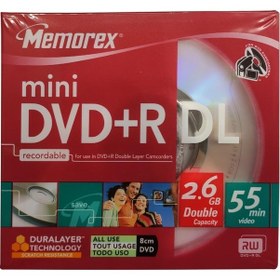 Resim Memorex Mini Dvd+r Dl 60 Dk 1 Adet 