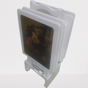 Resim Zigon Çanta Büyük Resimli Sehpa Beyaz Dikdörtgen Itinalı Paketlem 