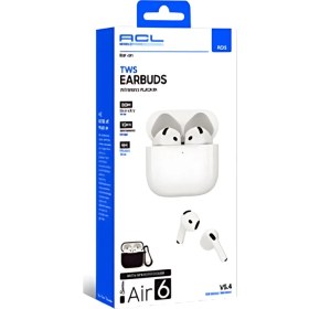 Resim Acl Rd5 Air6 Koruyucu Kılıflı Kaliteli Kulak Içi Bluetooth Kulaklık 