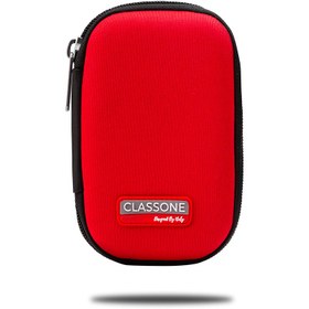 Resim Classone Kırmızı 2,5" Uyumlu HDD Hardisk Çantası HD2001 