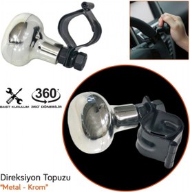 Resim Skytrend Direksiyon Topuzu Uyumlu Direksiyon Çevirme Aparatı Lüks 