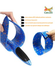 Resim Genel Markalar Canjet 48Cm Çocuk Oyuncak Köpük Uçak El Planörü Elle Atılan Eğlenceli Uçak Açık Oyuncak 