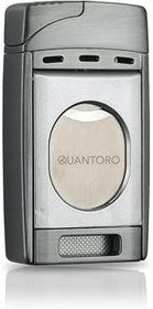 Resim MGM04-25 Kesicili Çift Jet Alev Silver Çakmak 