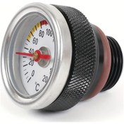 Resim Tongdashop M20x1.5 Motor Yağ Tank Kapak - Yerleşik Sıcaklık Göstergeli, Çoğu Motosiklet Uyumlu 