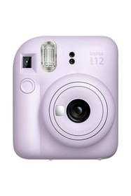 Resim Fujifilm Instax Mini 12 Lila Fotoğraf Makinesi 10'lu Film ve Deri Çantalı Seti 