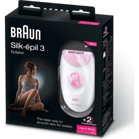 Resim Braun Silk-épil 3 3-270 Epilatör – Hassas ve Etkili Tüy Alma Cihazı, Kadınlar İçin Konforlu Kullanım 