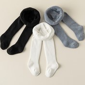 Resim 1/3 Çift Sonbahar/Kış Kalınlaştırılmız İç çocuk Taytlar, ılık Yumuşak Nefes Alabilir Basit Şık ile Kullanım Kolaylığı öncelikli çağdaş şeritleme Soketler 