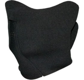 Resim Ebakbak Motosiklet Neopren Kısa Maske Yüz Koruma Motor Maske 