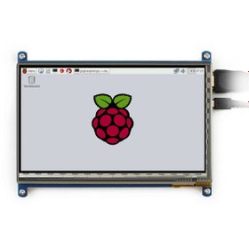 Resim Waveshare 7 Inch Hdmı Kapasitif Dokunmatik Lcd Ekran - 1024X600 ( 