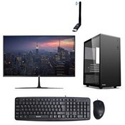 Resim İzoly M110 Glass X i5 3470 22" 16 GB RAM 256 GB SSD FreeDOS Masaüstü Bilgisayar 