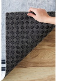 Resim Kaşmir Halı Sare By Kaşmir Halı Gem Yıkanabilir Kaymaz Taban 80X300 CM Salon Mutfak Halısı Yolluk Kilim 