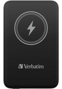 Resim Verbatim MCP-10BK 10000 mAh USB-C 15 WManyetik Wireless Powerbank Siyah 