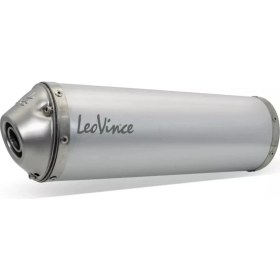 Resim Leovince X3 Enduro Alüminyum Slip-On Egzoz – Hafif Alüminyum Gövde, Paslanmaz Çelik Uç Kapaklı 