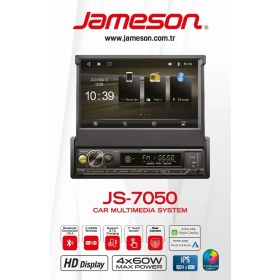 Resim Jameson JS-7050 Indash Teyp Carplay Android Auto Ahd Kamera Uyumlu 