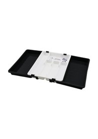 Resim Kayar Kaşıklık İki Taraflı Çift Açılır Ayarlanabilir Çekmece İçi 36x69cm 5311 Renkli 