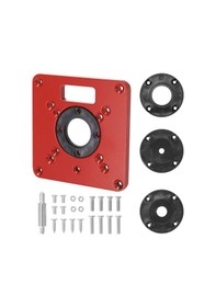 Resim Springsun Çok Fonksiyonlu Ahşap Yönlendirici Tabla Plakası, Alüminyum Trimmer Modelleri Ve Gravür Makineleri 