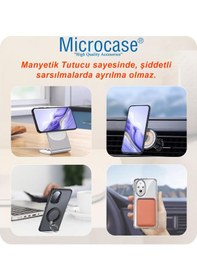 Resim Oneplus 15r / Ace 6 İle Uyumlu Magsafe Uyumlu Mat Yüzey Kılıf Al4967 Siyah 
