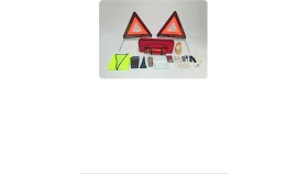 Resim Seçkin Yangın Ultra Lüks Trafik Seti Özel Tasarım Poli Çantalı 