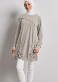 Resim Alvina BÜZGÜ DETAYLI EŞOFMAN TUNİK 45462 