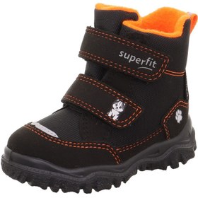 Resim SuperFit Kışlık Erkek Çocuk Husky Goretex Bot Siyah - Siyah / 2 