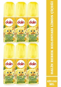 Resim Dalin Limon Çiçeği Bebek Kolonyası 100 Ml X 6 