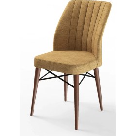 Resim Canisa Concept Flex Serisi, Gürgen Ayaklı Sandalye , Ayaklar Ceviz 