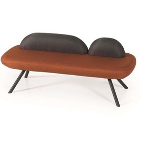 Resim Uzay Ofis Kahverengi Koni İkili Bekleme Grubu 