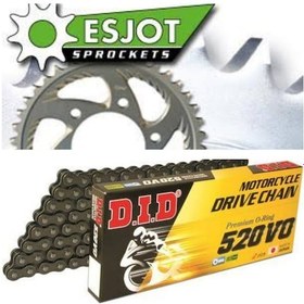 Resim Kawasaki Ex 250 R Ninja 08-12 Did Zincir & Esjot Dişli Seti 