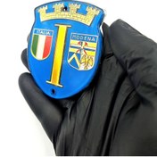 Resim BsElektronik Etiketçilere Özel Arma ITALIA MODENA Mavi Tasarım Süper Kalite İtaly (I) Harfi 