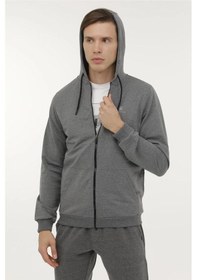 Resim Lumberjack M-sn72 Basıc Fz Hod 3pr Erkek Eşofman Üstü Antrasit S-xxl 001 