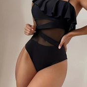 Resim Avrupa ve Amerika Seksi Bayanlar Moda Tek Parça Mayo 