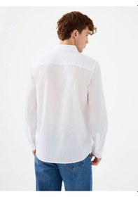 Resim Loft Regular Fit Beyaz Erkek Gömlek Lf2039536 Beyaz 