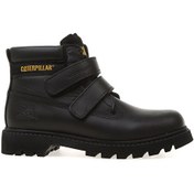 Resim Caterpillar Siyah Erkek Çocuk Deri Waterproof Bot 015F101072 JOSH WP 