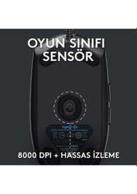 Resim Logitech G G102 LIGHTSYNC RGB Aydınlatmalı 8.000 DPI Kablolu Oyun 