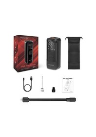 Resim Lastik Şişirme Hava Kompesörü Işıklı-ikazlı 150 Psı Dijital Şarjlı 444 Gr 