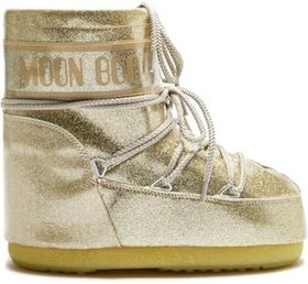 Resim Kadın Kar Botu 80D1409440-B002 Moon Boot Icon Low Glitter Gold 