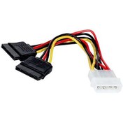 Resim Dark DK-CB-P102 4 Pin Molex-2*15 Pin SATA Kablo 
