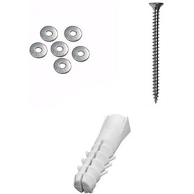 Resim Adilon 5x50 Pullu Korniş Dübel Seti (20 Adet) (CMS.61031009) 