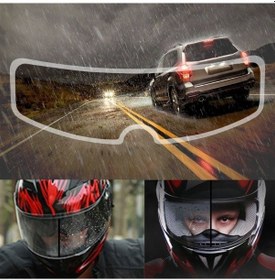 Resim Kask Yağmur Kaydırıcı Anti-Sis Hidrofobik Film 4434 