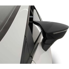 Resim Seat İbiza Yarasa Ayna Kapağı Batman Piano Black 2017 2019 Arası 