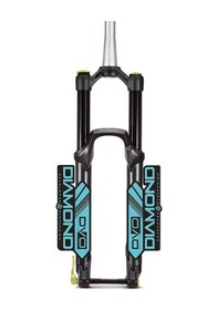 Resim Göl Mavi-dvo-diamond Ön Çatal Etiket Bisiklet Dekoratif Dağ Ön Çatal Çıkartmaları Su Geçirmez Bisiklet Koruyucu Film Bisiklet Aksesuarları Mavi 