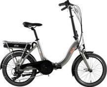 Resim Fold E NFC Premium 36V 12.8 Ah Katlanır Elektirkli Bisiklet Şampanya 